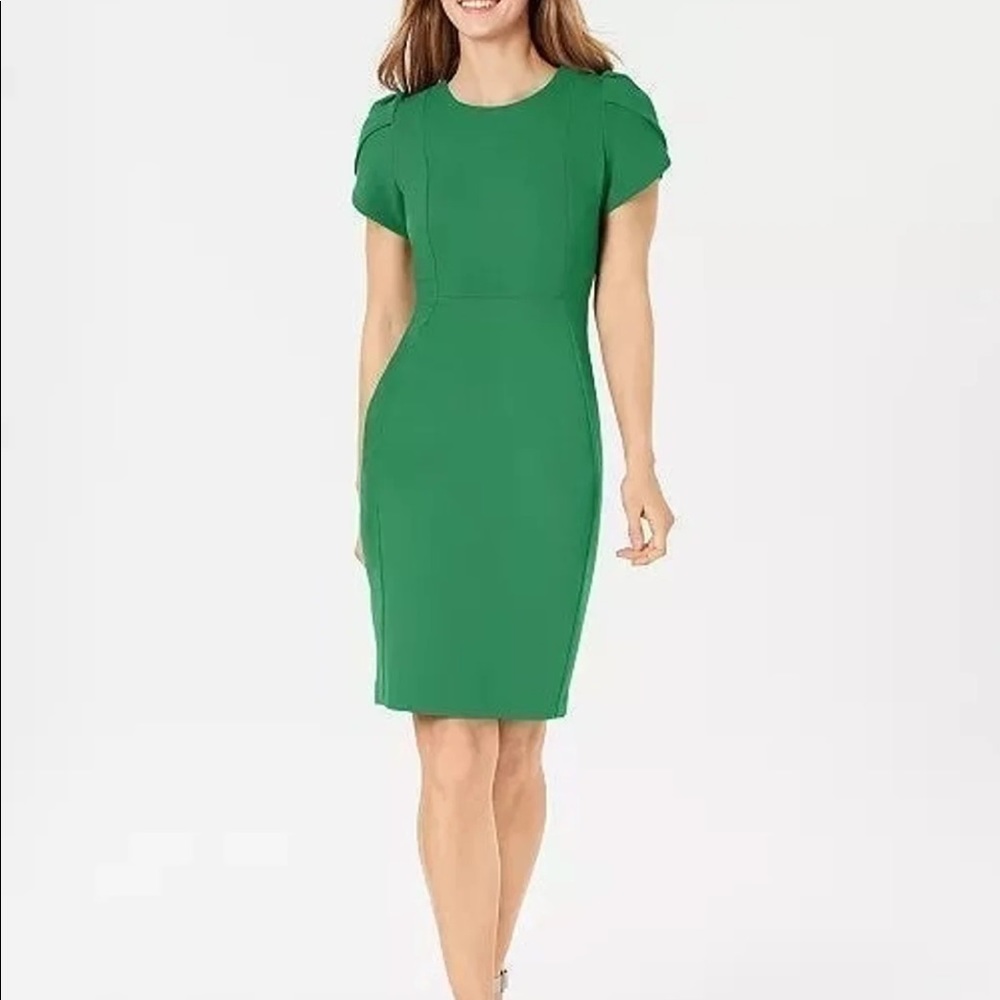 Calvin Klein Tulip Sleeve Dress